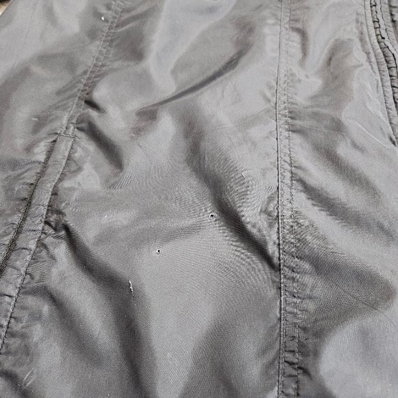 Vintage Nike Men's Black and White Full Zip Windbreaker Jacket Size XL - Picture 8 of 10